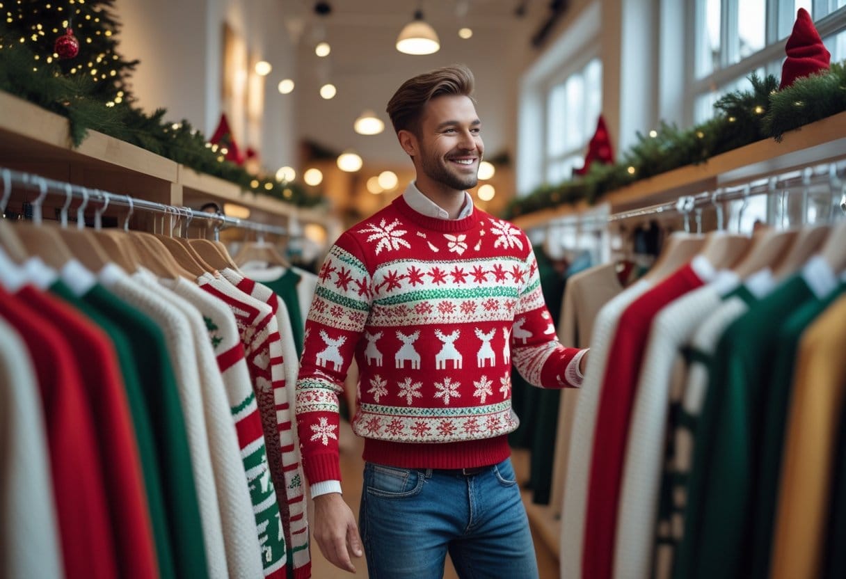 Saadan finder du den perfekte julesweater til maend i aar